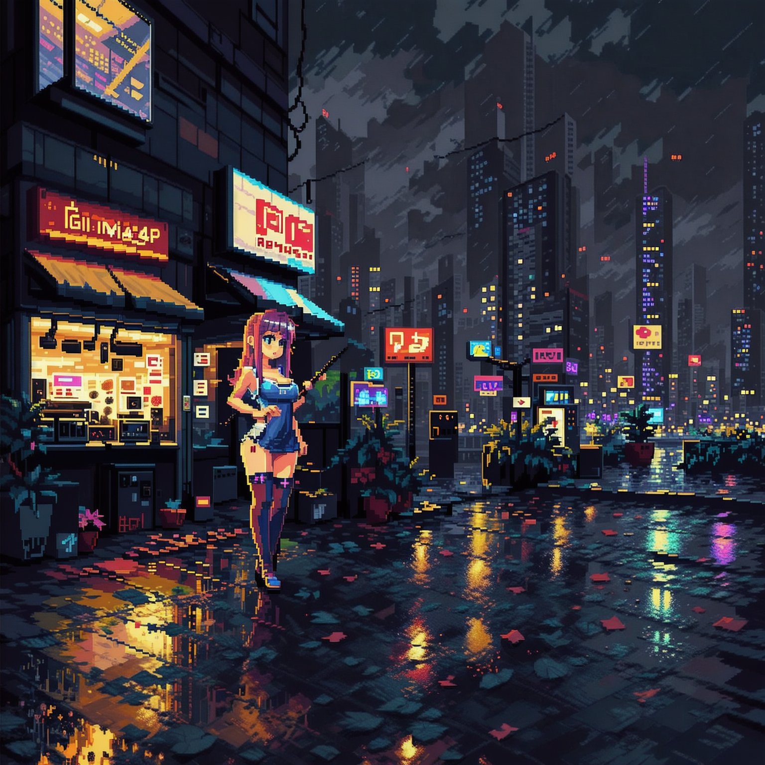 637365131-4219958664-((game pixel art)), mix4,(8k, RAW photo, best quality, masterpiece_1.2), (realistic, photo-realistic_1.37),1girl,cute,cityscape,.jpg